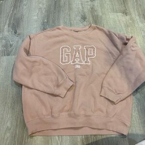 GAP woman’s  Dusty Pink Crewneck Sweater size large